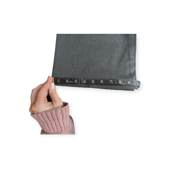 Lee Relaxed Straight Leg at the Waist Gray Women's Long Pants Size 18 Medium - Picture 14 of 14